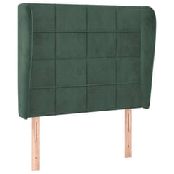 VidaXL 3117989 tête de lit et pied de lit Vert foncé