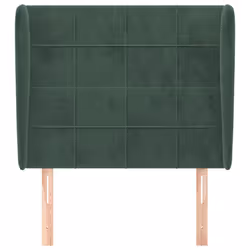 VidaXL 3117989 tête de lit et pied de lit Vert foncé