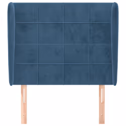 VidaXL 3117990 tête de lit et pied de lit Bleu foncé
