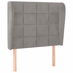 VidaXL 3117992, Gris clair, Polyester, Bois, 930 mm, 118 cm, 128 cm, 230 mm