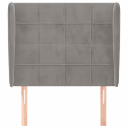 VidaXL 3117998 tête de lit et pied de lit Gris clair