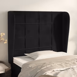 VidaXL 3118000 tête de lit et pied de lit Noir