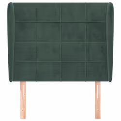 VidaXL 3118001 tête de lit et pied de lit Vert foncé
