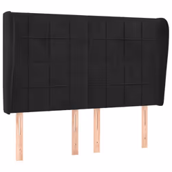 VidaXL 3118006, Noir, Polyester, Bois, 1470 mm, 118 cm, 128 cm, 230 mm