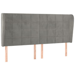 VidaXL 3118022 tête de lit et pied de lit Gris clair