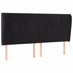 VidaXL 3118024, Noir, Polyester, Bois, 2030 mm, 118 cm, 128 cm, 230 mm