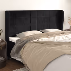 VidaXL 3118024 tête de lit et pied de lit Noir