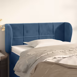 VidaXL 3118026 tête de lit et pied de lit Bleu foncé