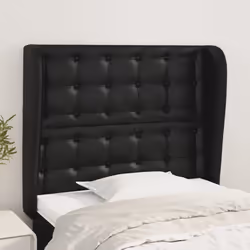 VidaXL 3118028 tête de lit et pied de lit Noir