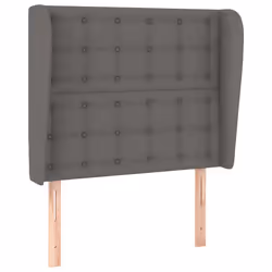 VidaXL 3118032, Gris, Coton, Polyester, Polyvinyl chloride (PVC), 830 mm, 118 cm, 128 cm, 230 mm