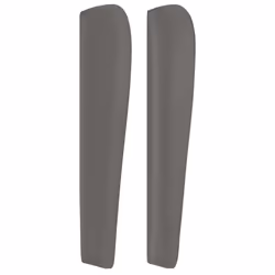 VidaXL 3118032 tête de lit et pied de lit Gris - Vue supplémentaire 4