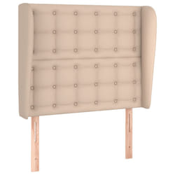 VidaXL 3118045 tête de lit et pied de lit Cappucino