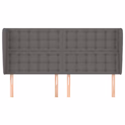 VidaXL 3118056 tête de lit et pied de lit Gris