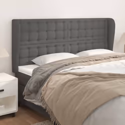 VidaXL 3118068 tête de lit et pied de lit Gris