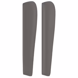 VidaXL 3118068 tête de lit et pied de lit Gris - Vue supplémentaire 4