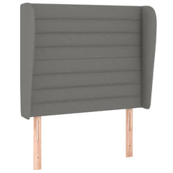 VidaXL 3118071 tête de lit et pied de lit Gris foncé