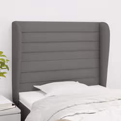 VidaXL 3118071 tête de lit et pied de lit Gris foncé