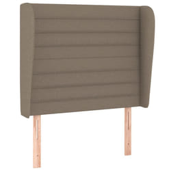 VidaXL 3118074 tête de lit et pied de lit Taupe