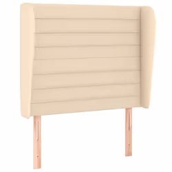 VidaXL 3118075, Crème, Polyester, Bois, 830 mm, 118 cm, 128 cm, 230 mm