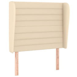 VidaXL 3118075 tête de lit et pied de lit Crème