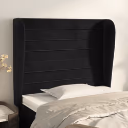 VidaXL 3118128 tête de lit et pied de lit Noir