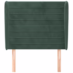 VidaXL 3118129 tête de lit et pied de lit Vert foncé