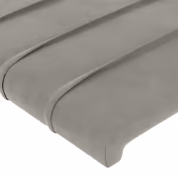 VidaXL 3118132 tête de lit et pied de lit Gris clair - Vue supplémentaire 5