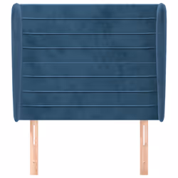 VidaXL 3118142 tête de lit et pied de lit Bleu foncé