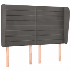 VidaXL 3118145, Gris foncé, Polyester, Bois, 1470 mm, 118 cm, 128 cm, 230 mm