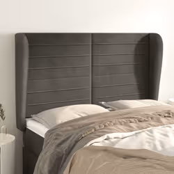 VidaXL 3118145 tête de lit et pied de lit Gris foncé