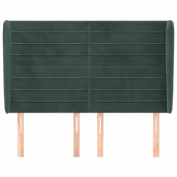 VidaXL 3118147 tête de lit et pied de lit Vert foncé