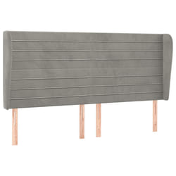 VidaXL 3118150 tête de lit et pied de lit Gris clair