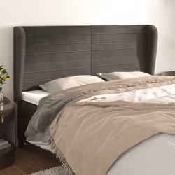 VidaXL 3118157 tête de lit et pied de lit Gris foncé