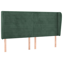 VidaXL 3118159 tête de lit et pied de lit Vert foncé