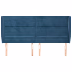 VidaXL 3118160 tête de lit et pied de lit Bleu foncé