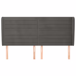 VidaXL 3118163 tête de lit et pied de lit Gris foncé
