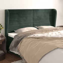 VidaXL 3118165 tête de lit et pied de lit Vert foncé