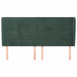 VidaXL 3118165 tête de lit et pied de lit Vert foncé