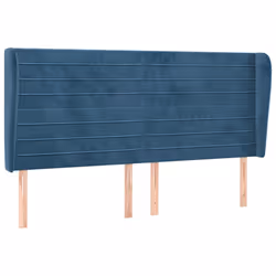 VidaXL 3118166, Bleu foncé, Polyester, Bois, 2030 mm, 118 cm, 128 cm, 230 mm