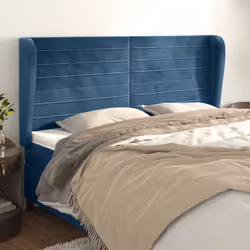 VidaXL 3118166 tête de lit et pied de lit Bleu foncé