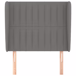 VidaXL 3118169 tête de lit et pied de lit Gris foncé