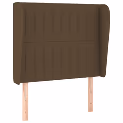 VidaXL 3118171, Marron foncé, Polyester, Bois, 830 mm, 118 cm, 128 cm, 230 mm