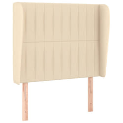 VidaXL 3118173 tête de lit et pied de lit Crème
