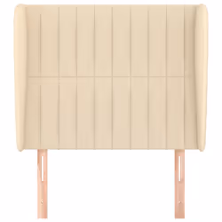 VidaXL 3118173 tête de lit et pied de lit Crème