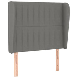 VidaXL 3118177 tête de lit et pied de lit Gris foncé