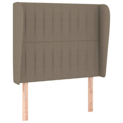 VidaXL 3118180 tête de lit et pied de lit Taupe