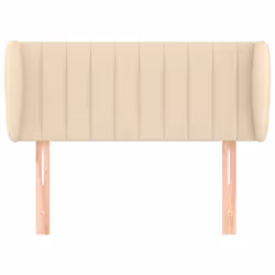 VidaXL 3118181 tête de lit et pied de lit Crème