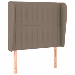 VidaXL 3118188, Taupe, Polyester, Bois, 1030 mm, 118 cm, 128 cm, 230 mm
