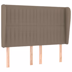 VidaXL 3118196, Taupe, Polyester, Bois, 1470 mm, 118 cm, 128 cm, 230 mm