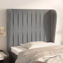 VidaXL 3118224 tête de lit et pied de lit Gris clair